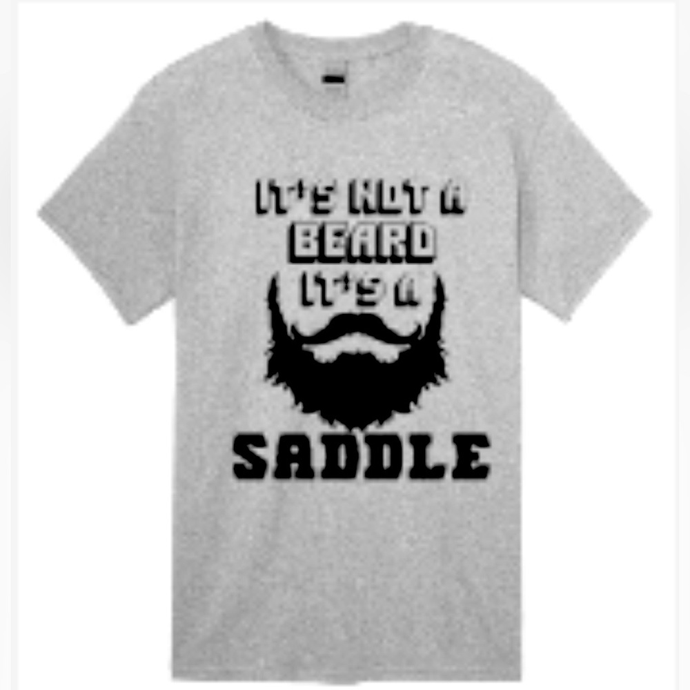 Men’s It’s Not A Beard It’s A Saddle